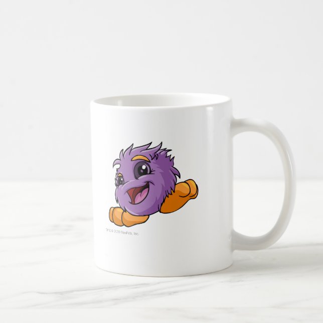 Caneca De Café Roxo de JubJub (Direita)