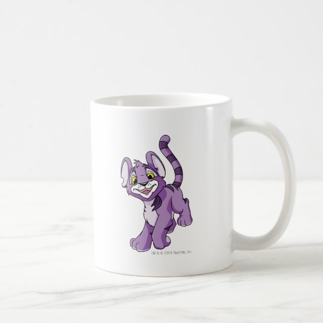 Caneca De Café Roxo de Kougra (Direita)