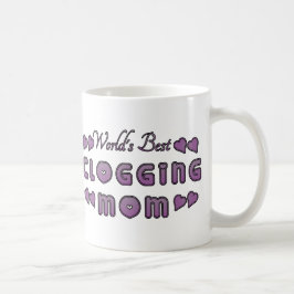 Caneca De Café Roxo de obstrução da mamã do mundo o melhor