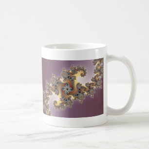Caneca De Café Roxo - Fractal