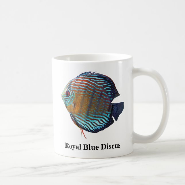 Caneca De Café Royal Blue Discus (Direita)