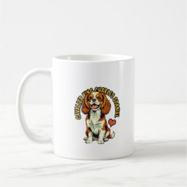Caneca De Café Royal Decree: The "Comforter" Spaniel Coffee Mug