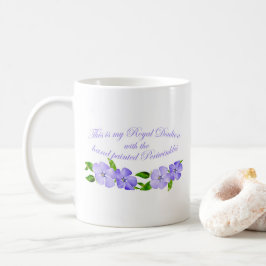 Caneca De Café Royal Doulton com perucas pintadas à mão