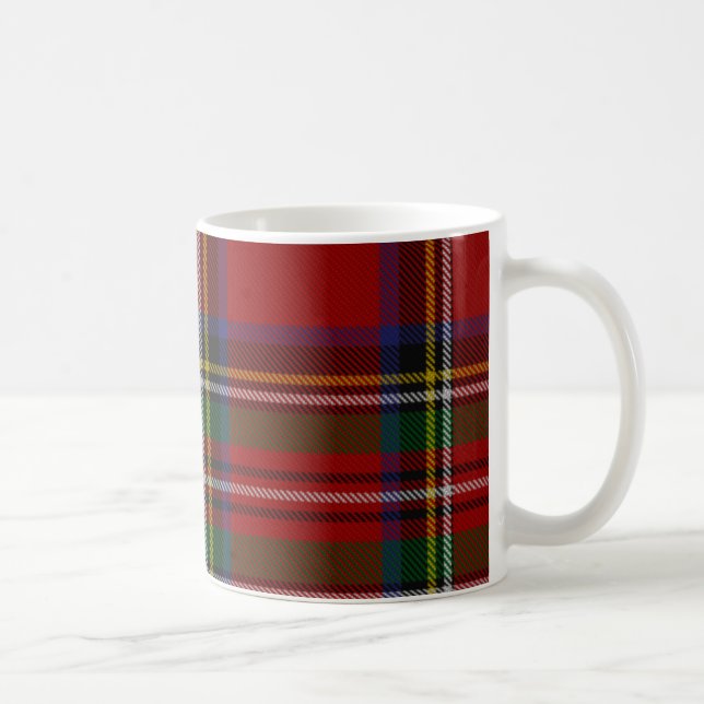 Caneca De Café Royal Stewart Tartan Mug (Direita)