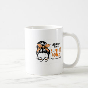 Caneca De Café Rsdcrps Warrior Awarness Support Squad Messad Bun