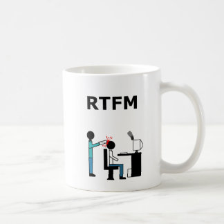 CANECA DE CAFÉ RTFM