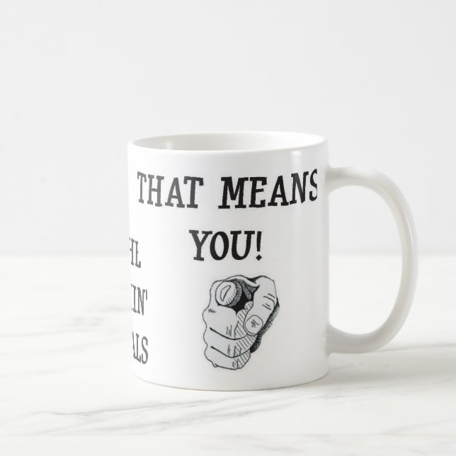 Caneca De Café RTFM-mug2, RTFM-mug1, RTFM-mug3, RTFM-mug4 (Direita)