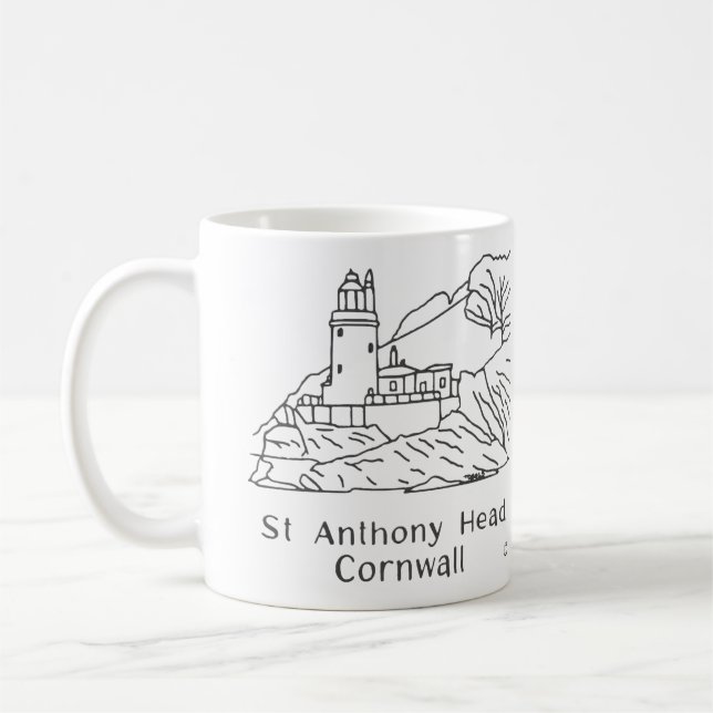 Caneca De Café Rua Anthony Lighthouse Mug (Esquerda)