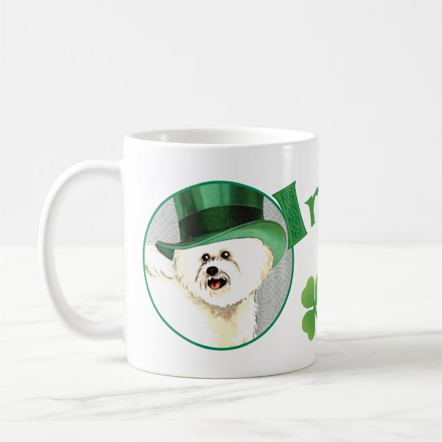 Caneca De Café Rua, Bichon do Dia de Patrick (Esquerda)