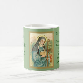 Caneca De Café Rua. Brigid da Irlanda (M 014) Café Mug 1