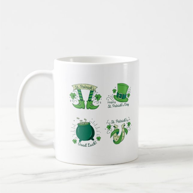 Caneca De Café Rua, Dia de Patrick (Esquerda)