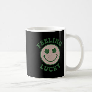 Caneca De Café Rua Divertida Patrick Day Sentindo Sorriso Sortudo