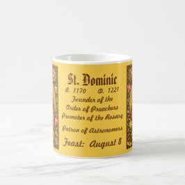 Caneca De Café Rua: Dominic de Guzman (PM 02) Café Mug 2a