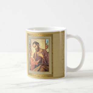 Caneca De Café Rua Dourada, Joseph Religião Vintage