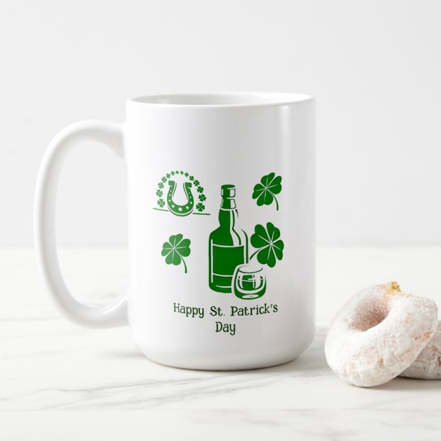 Caneca De Café Rua Feliz. (Com Donut)