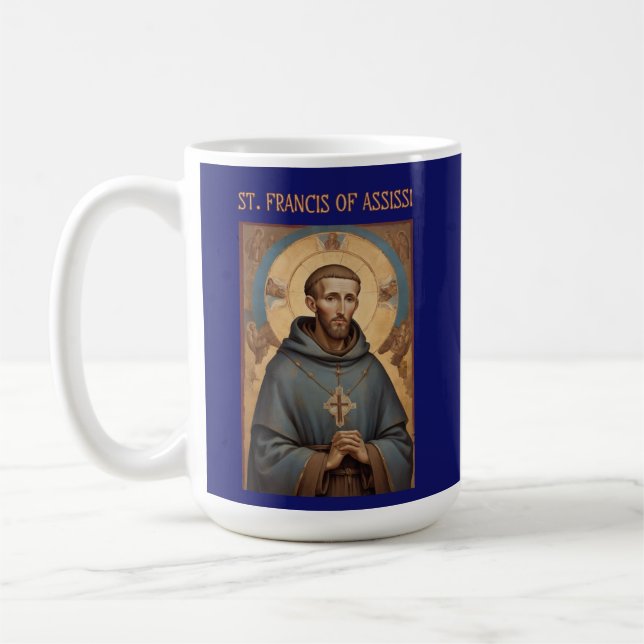 Caneca De Café Rua: Francisco de Assisi (Esquerda)