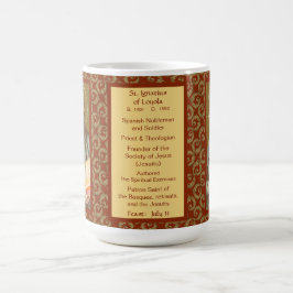 Caneca De Café Rua. Ignatius Loyola (JM 27; Bio) Coffee Mug