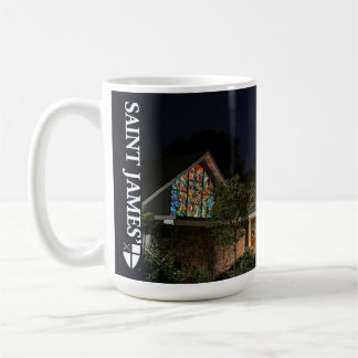 Caneca De Café Rua, James, à lua, 15oz