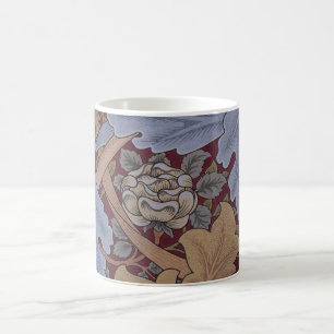 Caneca De Café Rua James Acanthus Pattern de William Morris