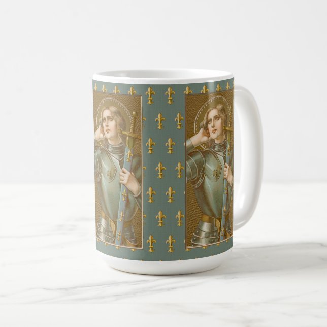 Caneca De Café Rua. Joan of Arc (JM 28) (Frente Esquerda)
