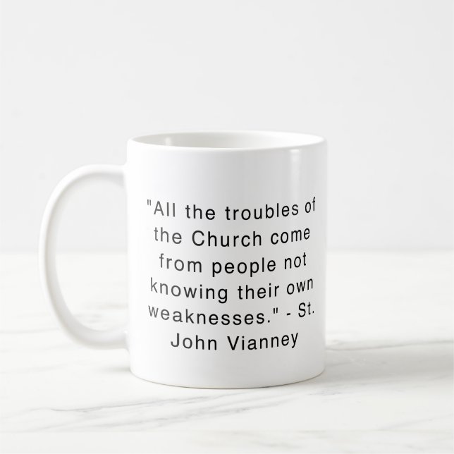 Caneca De Café Rua John Vianney (Esquerda)