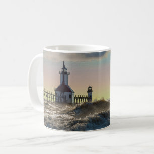 Caneca De Café Rua Joseph Lighthouse Painterly Coffee Mug
