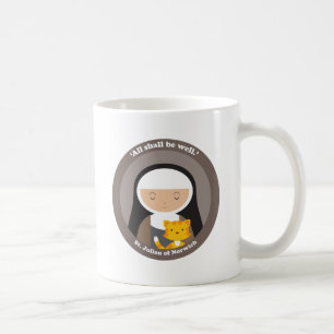 Caneca De Café Rua. Julian de Norwich