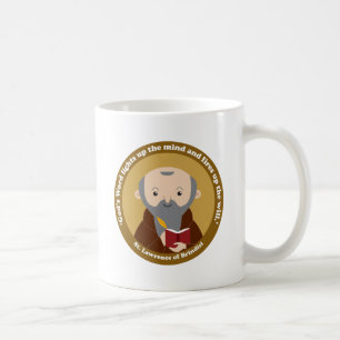 Caneca De Café Rua. Lawrence de Brindisi