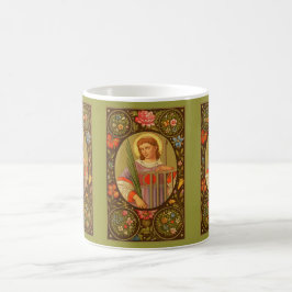 Caneca De Café Rua. Lawrence de Roma (PM 04) Café Mug 3