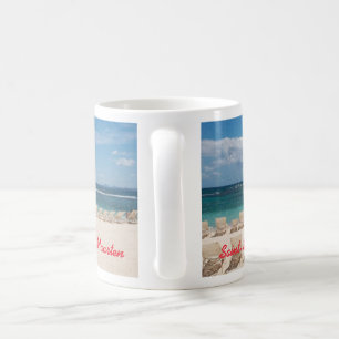 Caneca De Café Rua Maarten Caribe Beach Mug