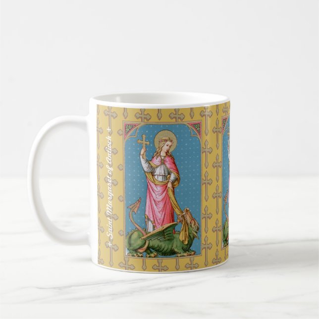 Caneca De Café Rua. Margaret de Antioch (SAU 038) (Esquerda)