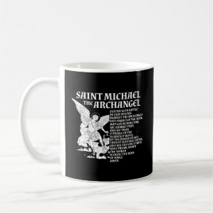 Caneca De Café Rua Michael The Archangel Prayer