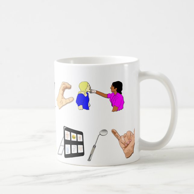 Caneca De Café RUA no trabalho (Direita)