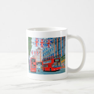 Caneca De Café Rua Oxford - Jubileu do Diamante da Rainha