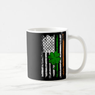 Caneca De Café Rua Patrick Day Irish American Flag Santo Pat