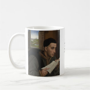 Caneca De Café Rua personalizada Ivo Prayer para um Advogado