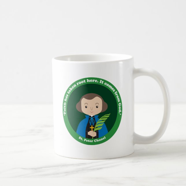 Caneca De Café Rua. Peter Chanel (Direita)