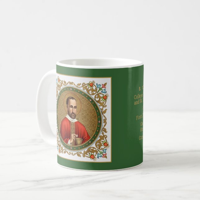 Caneca De Café Rua. Peter Faber (BK 051) (Frente Esquerda)