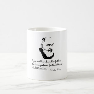 Caneca De Café rua. Pio padre