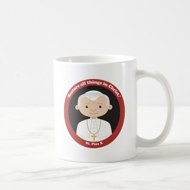 Caneca De Café Rua. Pius X (Direita)