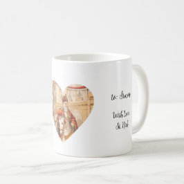 Caneca De Café Rua, Rua do Nicholas Heart Sinterklaas.