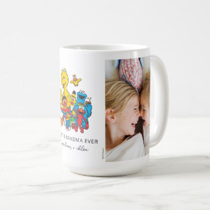 Caneca De Café Rua Sésame, 123 Vovó Foto