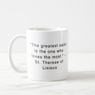 Caneca De Café Rua. Therese of Lisieux