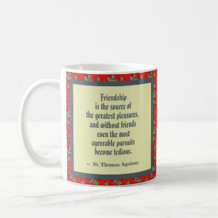 Caneca De Café Rua. Thomas Aquinas (VVP 002)