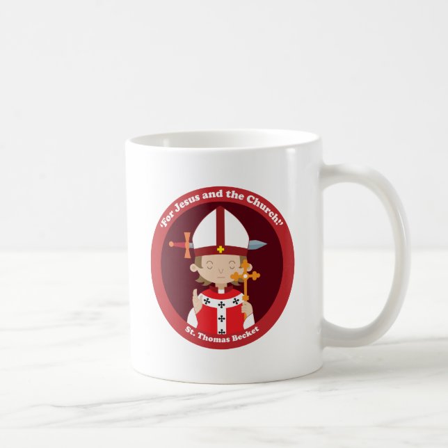 Caneca De Café Rua, Thomas Becket (Direita)