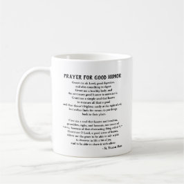 Caneca De Café Rua. Thomas More Prayer para um Bom Humor