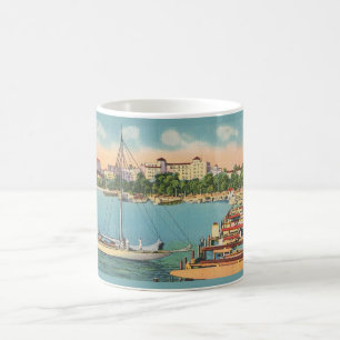 Caneca De Café Rua: Yacht Basin Mug de Petersburgo