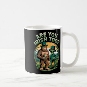 Caneca De Café Ruas Engraçadas De Pé Grande E Alienígena De Cerve