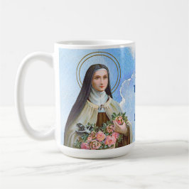 Caneca De Café Ruas. Terese de Lisieux, a Pequena Flor (BJE 01)