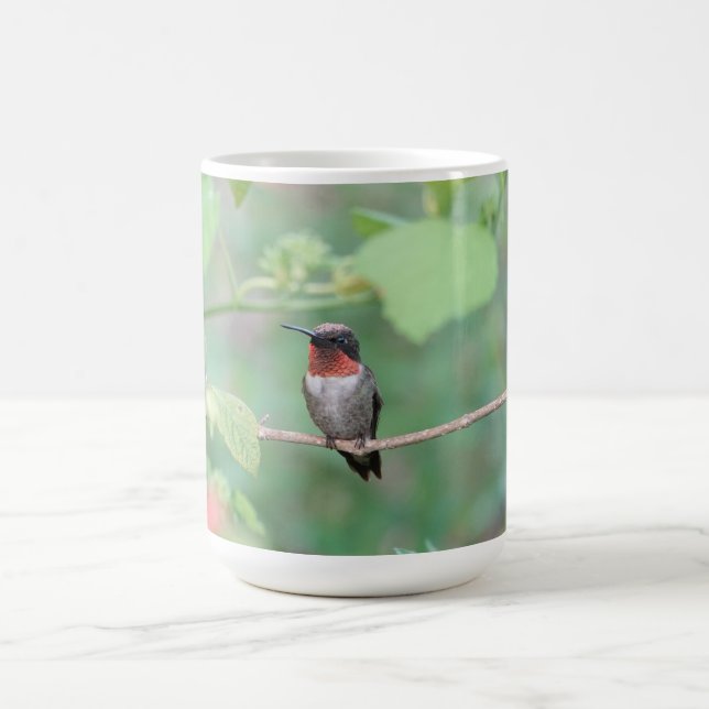 Caneca De Café Ruby Throated Hummingbird (Centro)